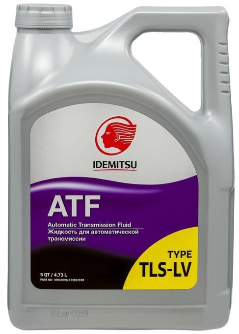 Масло для АКПП IDEMITSU ATF TYPE TLS-LV (ATF WS) 4.73л